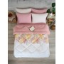 ETE HOMETEX ÇİFT KİŞİLİK WELSOFT UYKU SETİ ALENA PUDRA 8696474231975